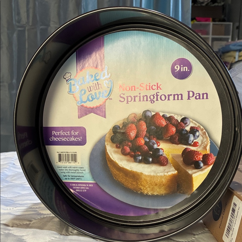 Non-Stick Springform Pan - Black